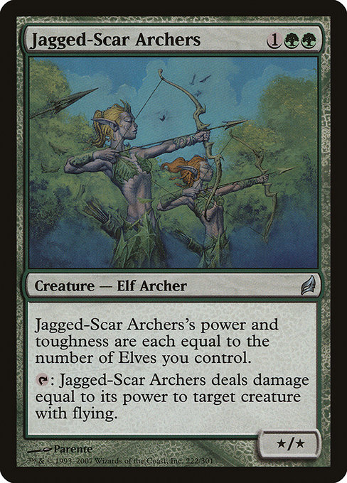 Jagged-Scar Archers - Lorwyn