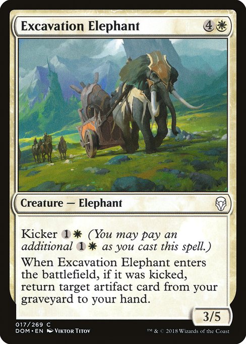 Excavation Elephant - Dominaria