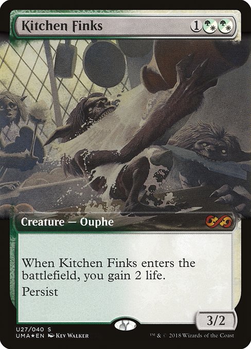 Kitchen Finks - Ultimate Box Topper - Promo Foil