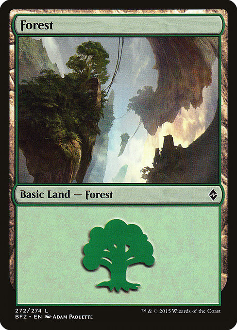 Forest - Battle for Zendikar
