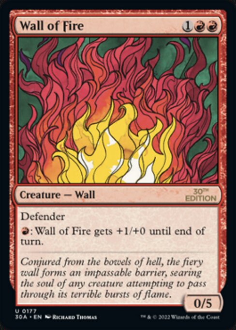 Wall of Fire - 30th Anniversary Edition