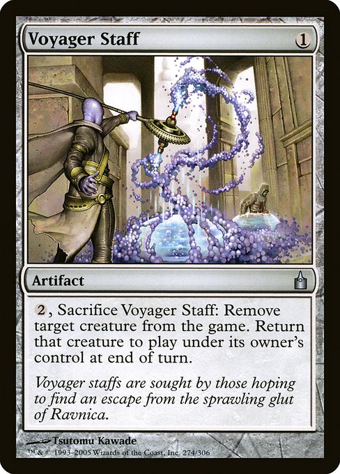 Voyager Staff - Ravnica: City of Guilds