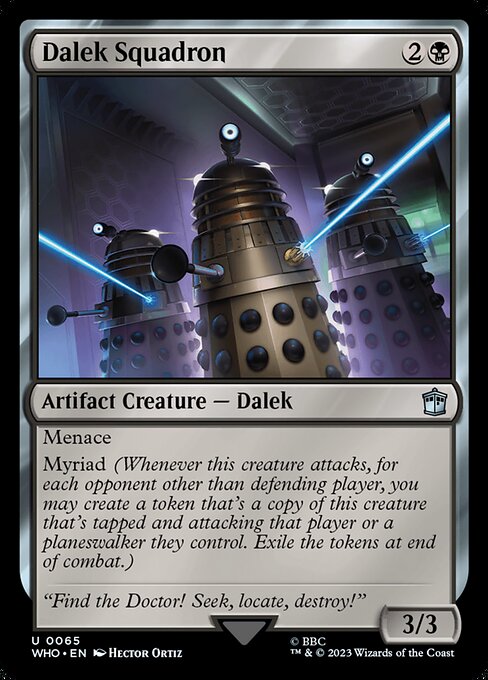 Dalek Squadron - Doctor Who