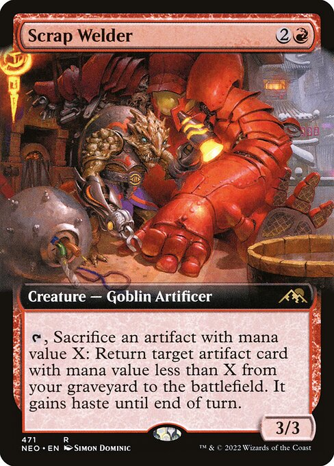 Scrap Welder - Kamigawa: Neon Dynasty - Extended Art