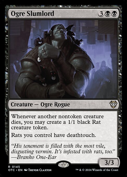 Ogre Slumlord - Outlaws of Thunder Junction Commander