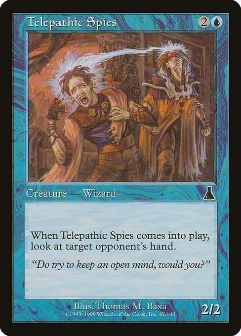 Telepathic Spies - Urza's Destiny