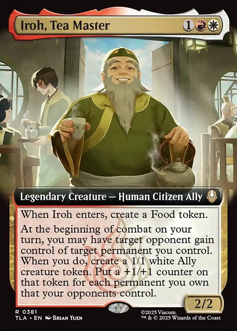 Iroh, Tea Master - Avatar: The Last Airbender - Extended Art