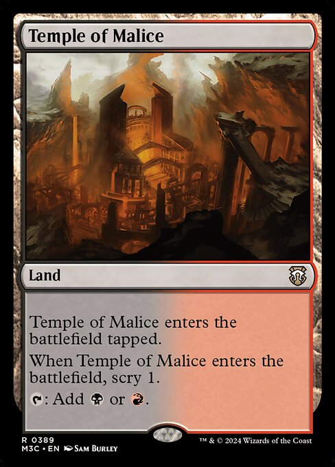 Temple of Malice - Modern Horizons 3 Commander