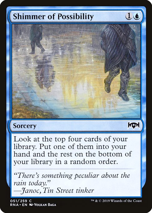 Shimmer of Possibility - Ravnica Allegiance