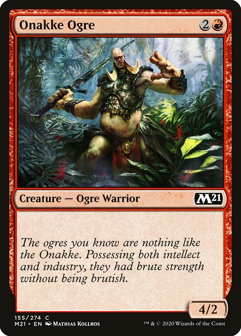 Onakke Ogre - Core Set 2021