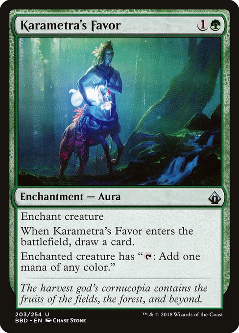 Karametra's Favor - Battlebond