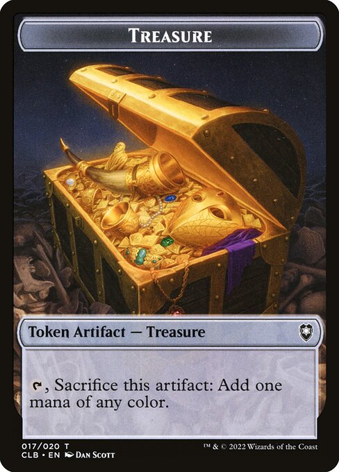 Treasure - Commander Legends: Battle for Baldur's Gate Tokens