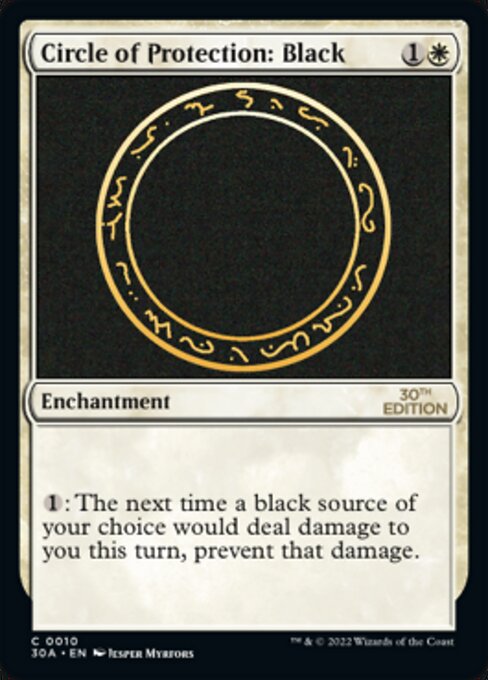 Circle of Protection: Black - 30th Anniversary Edition