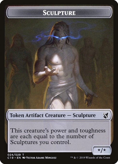 Sculpture - Commander 2019 Tokens