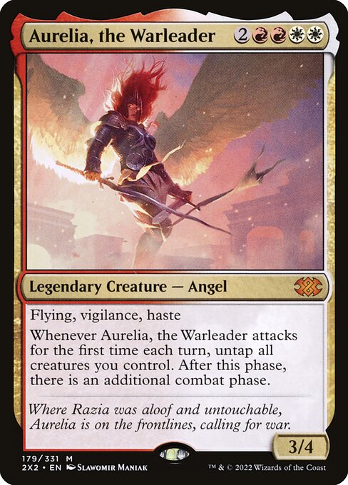Aurelia, the Warleader - Double Masters 2022