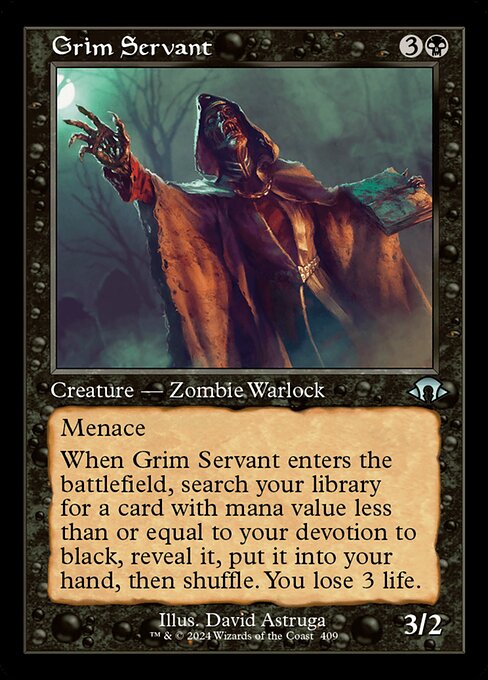 Grim Servant - Modern Horizons 3 - Retro