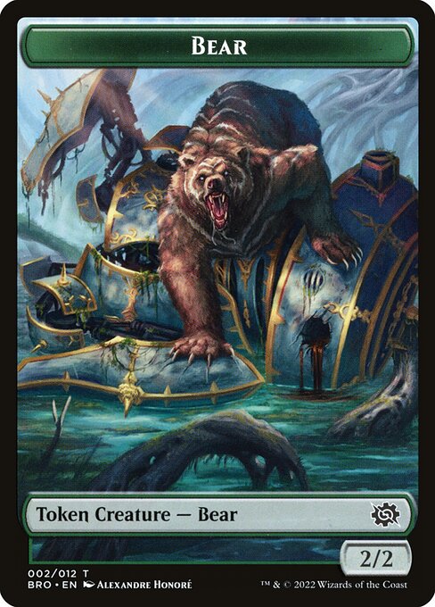 Bear - The Brothers' War Tokens