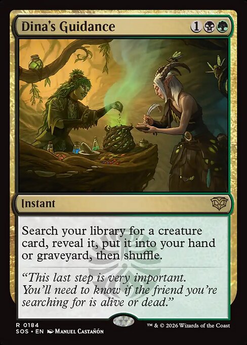 Dina's Guidance - Secrets of Strixhaven
