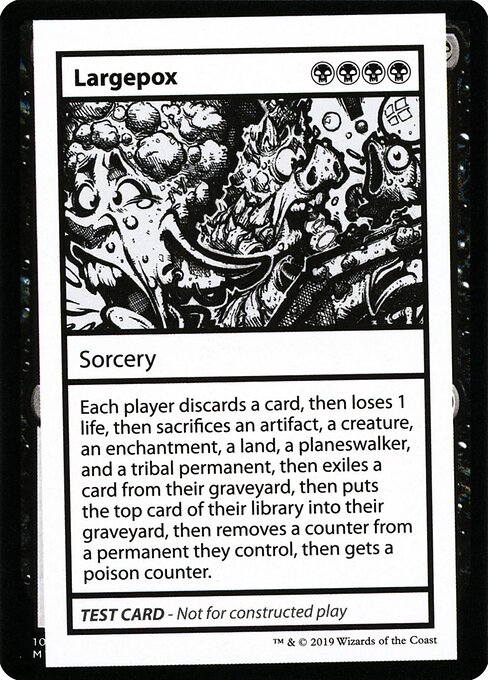 Largepox - Mystery Booster Playtest Cards 2021