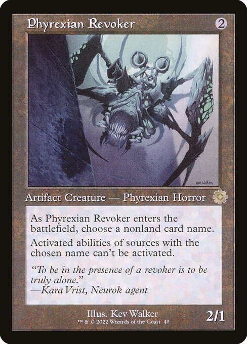 Phyrexian Revoker - The Brothers' War Retro Artifacts - Retro