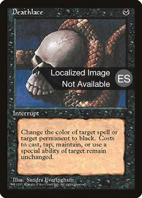 Atadura mortal (Deathlace) - Fourth Edition Foreign Black Border