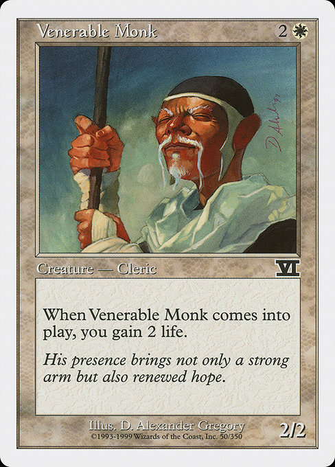Venerable Monk - Classic Sixth Edition