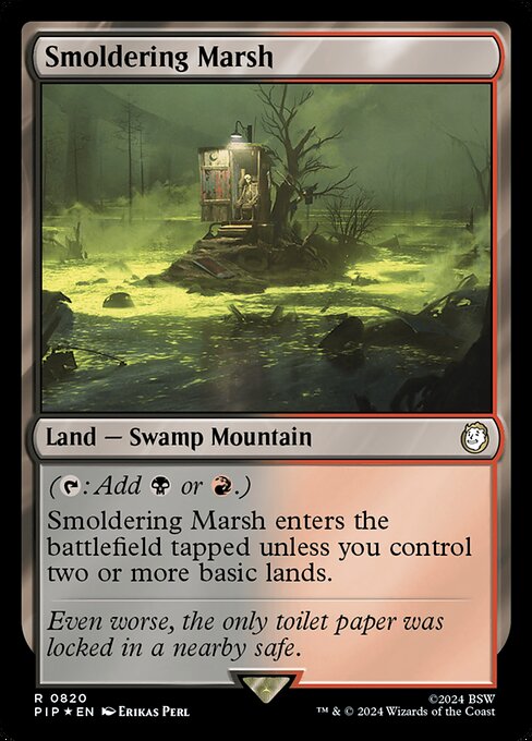 Smoldering Marsh - Fallout - Surge Foil