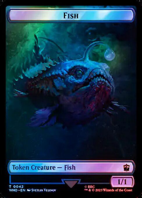 Fish - Doctor Who Tokens - Surge Foil