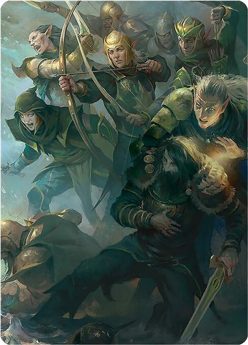 Galadhrim Brigade - Tales of Middle-earth Scene Box