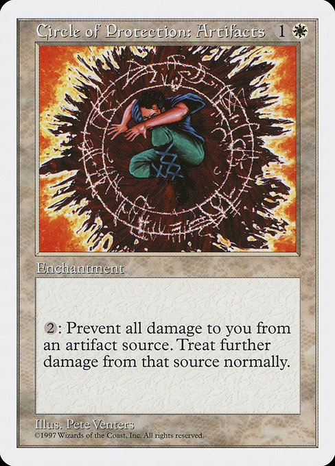 Circle of Protection: Artifacts - Fifth Edition