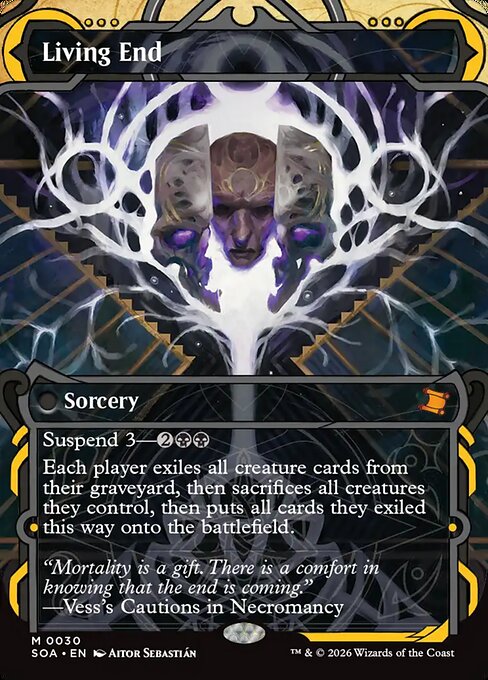 Living End - Secrets of Strixhaven Mystical Archive - Showcase