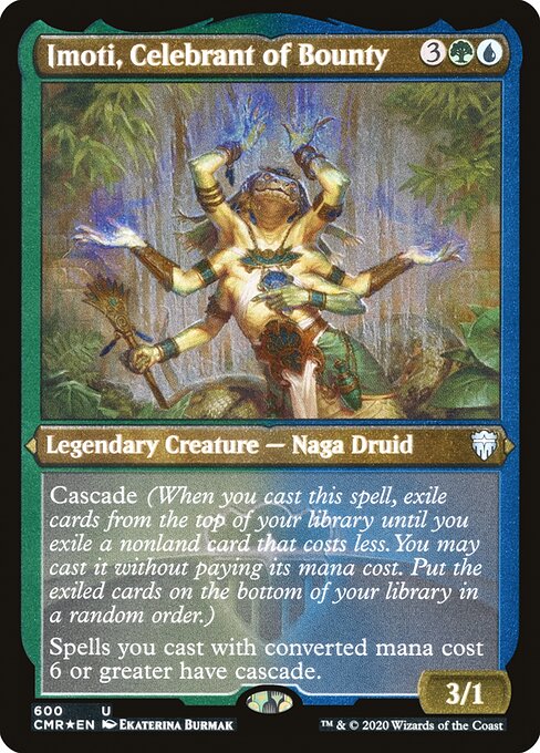 Imoti, Celebrant of Bounty - Commander Legends - Etched Foil