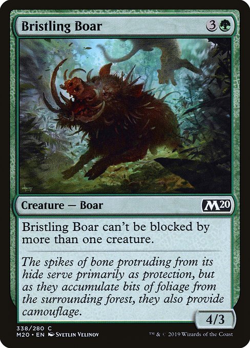 Bristling Boar - Core Set 2020