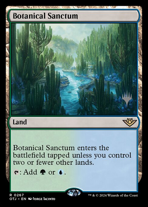 Botanical Sanctum - Outlaws of Thunder Junction Promos