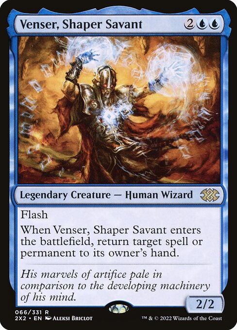 Venser, Shaper Savant - Double Masters 2022