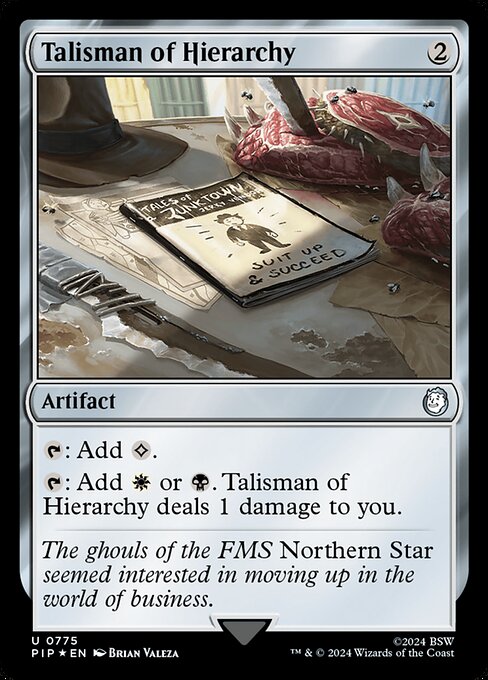 Talisman of Hierarchy - Fallout - Surge Foil