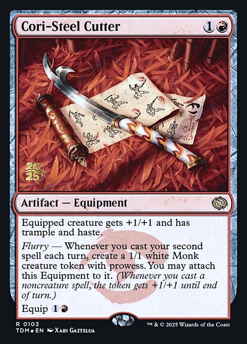 Cori-Steel Cutter - Tarkir: Dragonstorm Promos