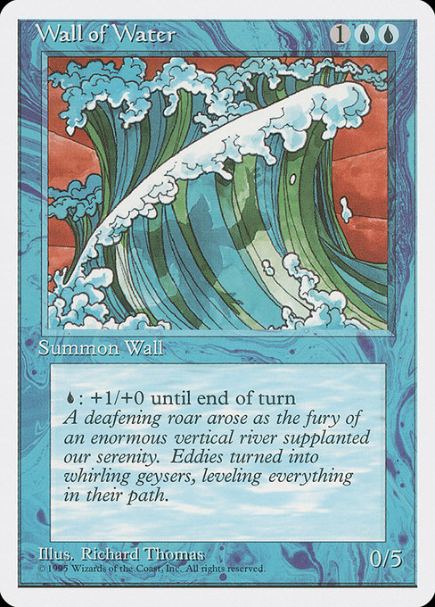 Wall of Water - Fourth Edition