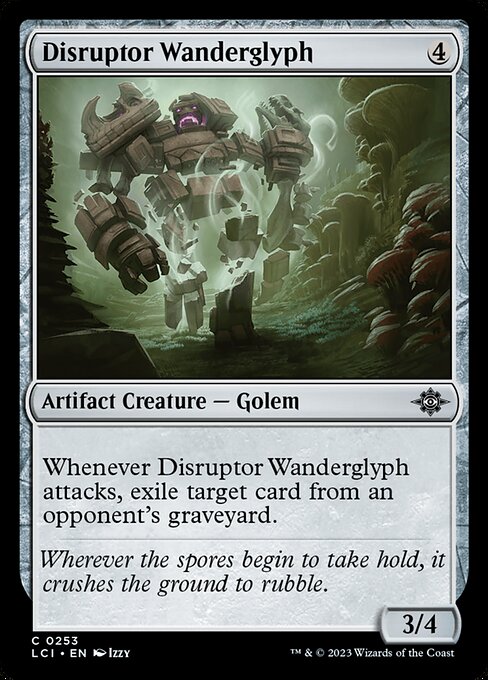 Disruptor Wanderglyph - The Lost Caverns of Ixalan