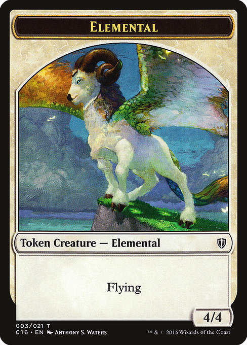 Elemental - Commander 2016 Tokens