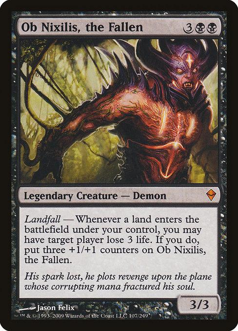 Ob Nixilis, the Fallen - Zendikar