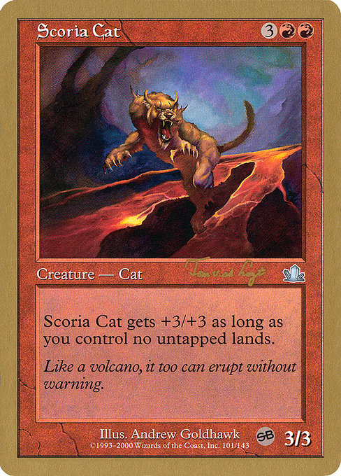 Scoria Cat - World Championship Decks 2001