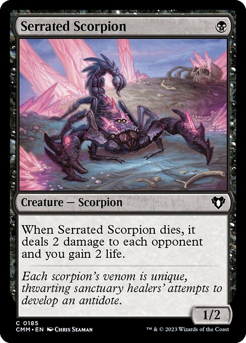 Serrated Scorpion - Commander Masters