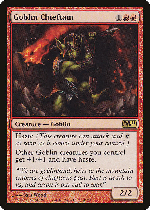 Goblin Chieftain - Magic 2011