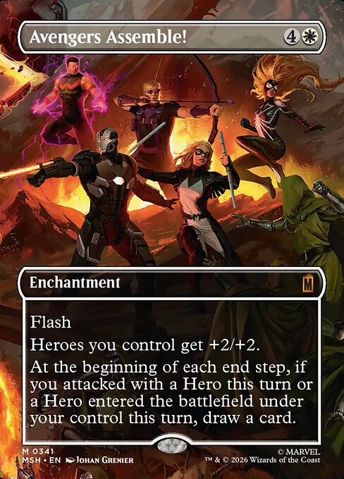 Avengers Assemble! - Marvel Super Heroes - Borderless