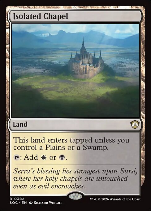 Isolated Chapel - Secrets of Strixhaven Commander
