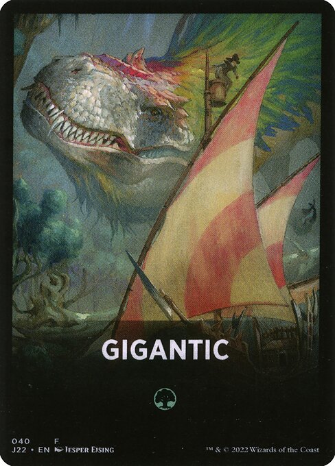 Gigantic - Jumpstart 2022 Front Cards