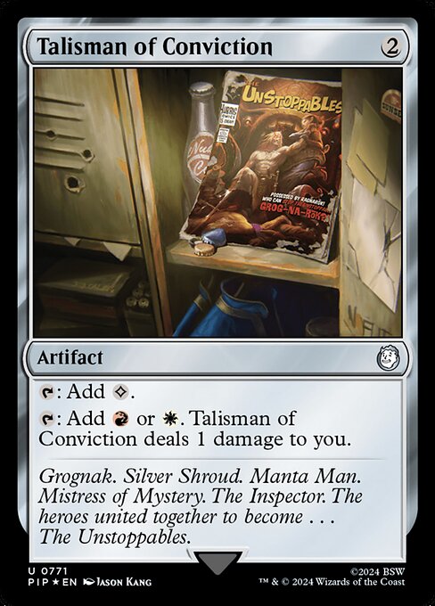 Talisman of Conviction - Fallout - Surge Foil