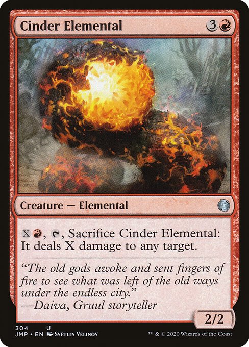 Cinder Elemental - Jumpstart
