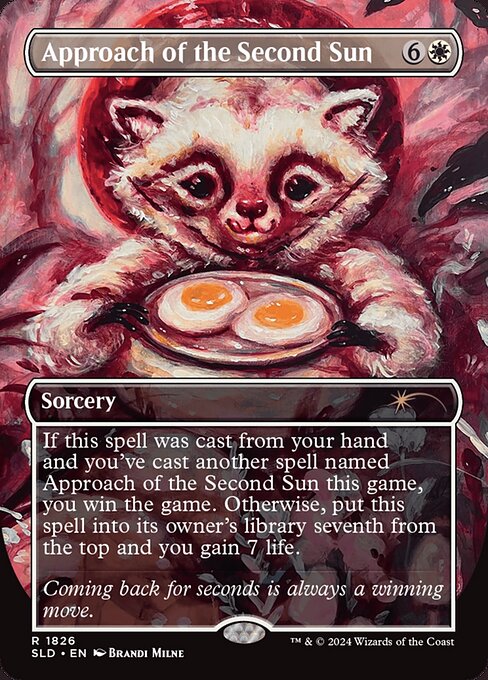 Approach of the Second Sun - Secret Lair Drop - Promo Foil